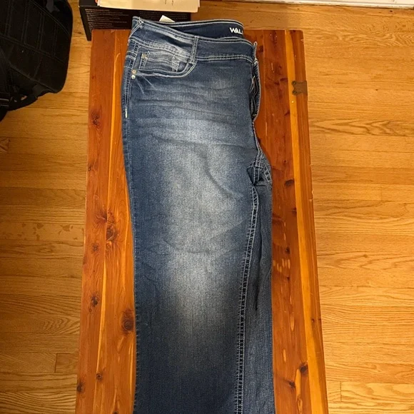 Wallflower Women's Dark Blue Boot Cut Jeans - Picture 4 of 4